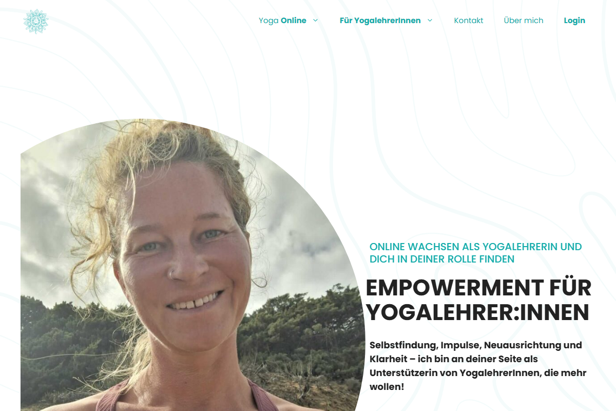 Screenshot garten.yoga