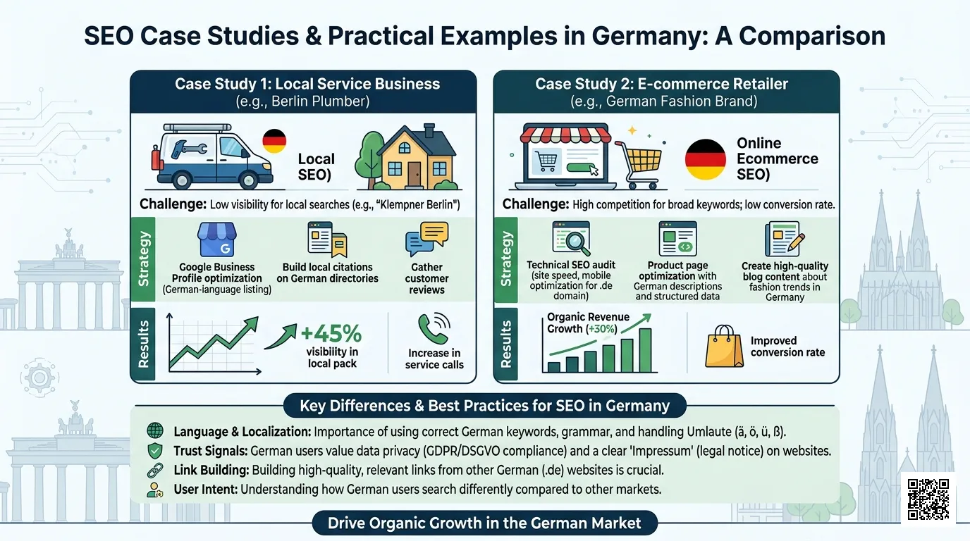 SEO-Fallstudien und Case Studies im Vergleich – Praxisbeispiele für Suchmaschinenoptimierung in Deutschland